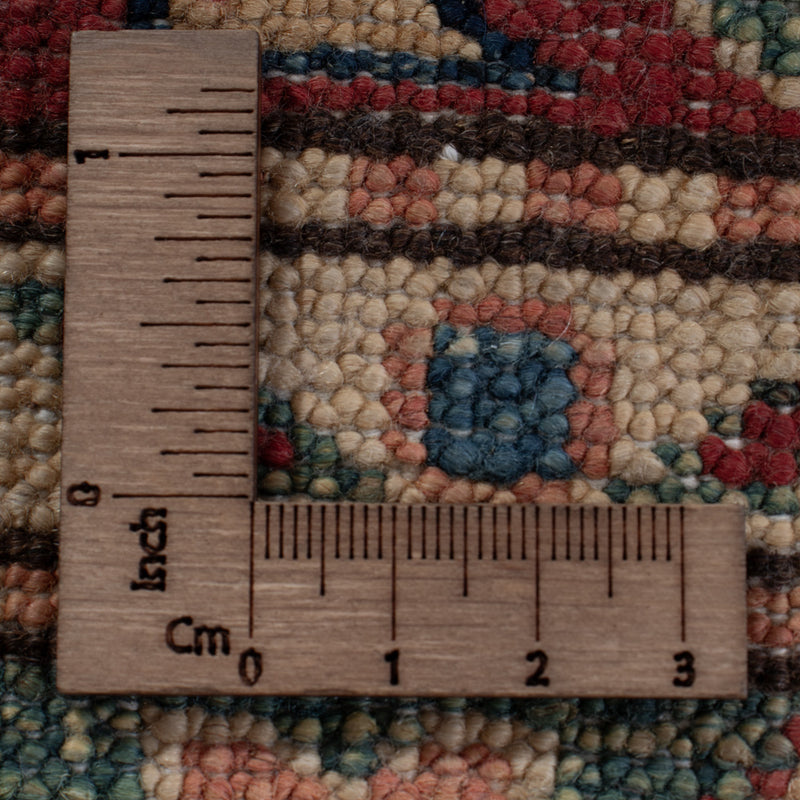 Kazak Teppich 149x201cm - Orientteppich - dunkelbeige