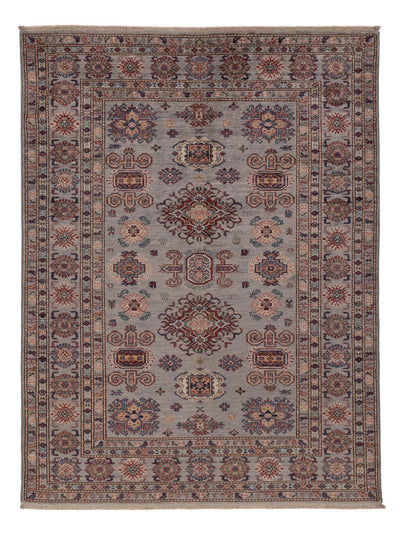 Kazak Teppich 150x203cm - Orientteppich - dunkelbeige