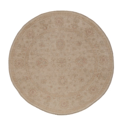 Ziegler Teppich 148x148cm - Orientteppich - hellbeige