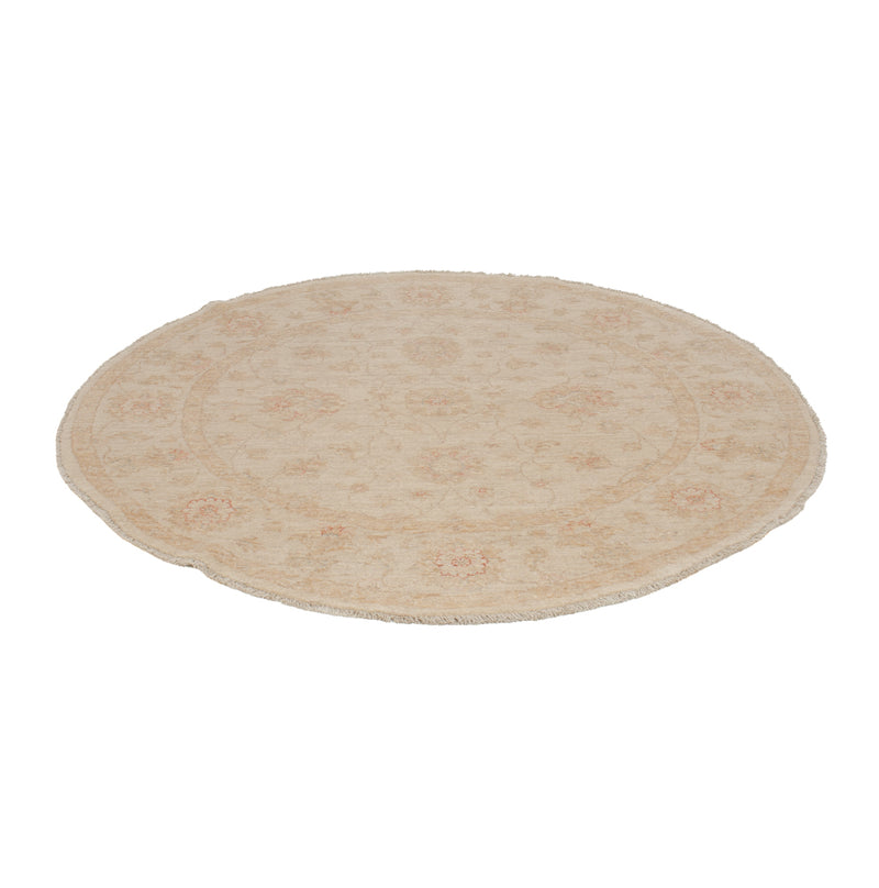 Ziegler Teppich 148x148cm - Orientteppich - hellbeige