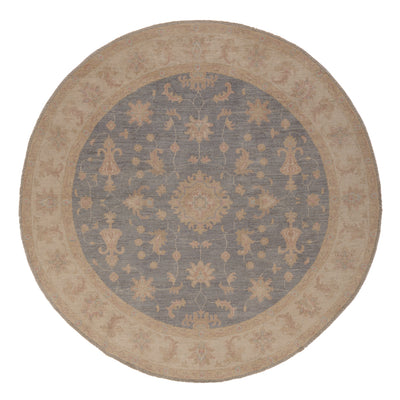 Ziegler Teppich 198x198cm - Orientteppich - blau