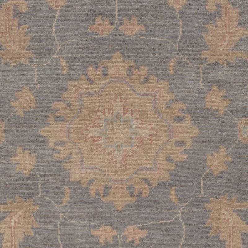 Ziegler Teppich 198x198cm - Orientteppich - blau