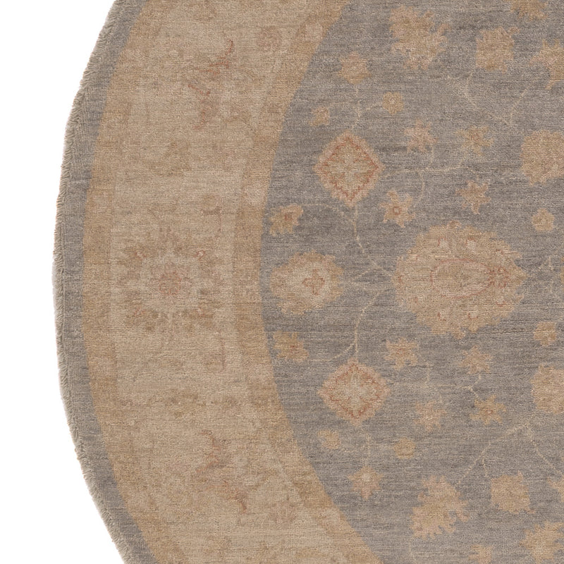 Ziegler Teppich 195x200cm - Orientteppich - blau