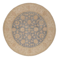 Ziegler Teppich 150x150cm - Orientteppich - blau – product image