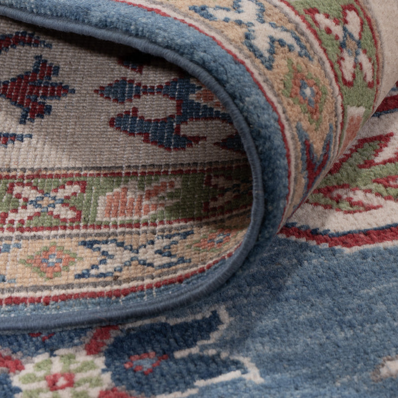 Kazak Teppich 201x292cm - Orientteppich - blau