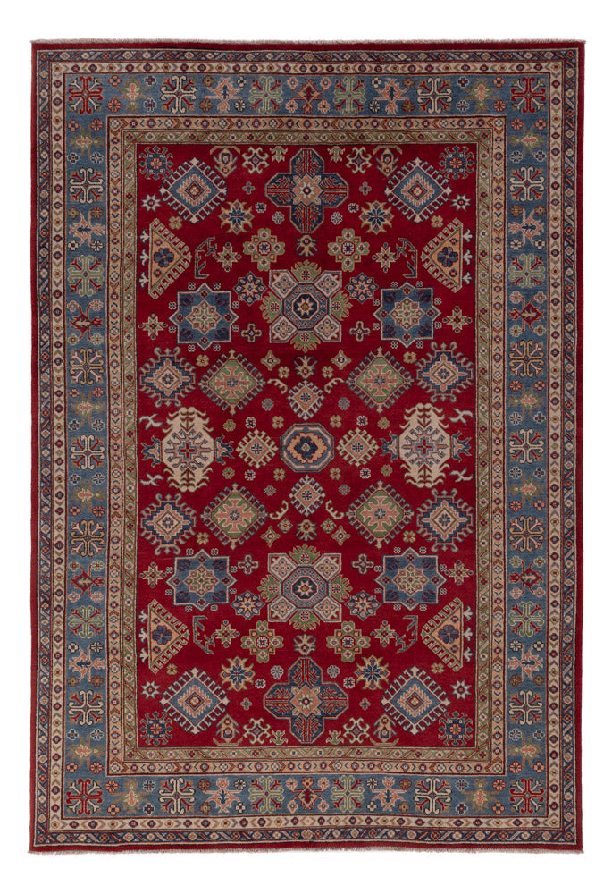 Kazak Teppich 202x297cm - Orientteppich - rot