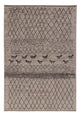 Berber Teppich 201x296cm - Wollteppich - grau