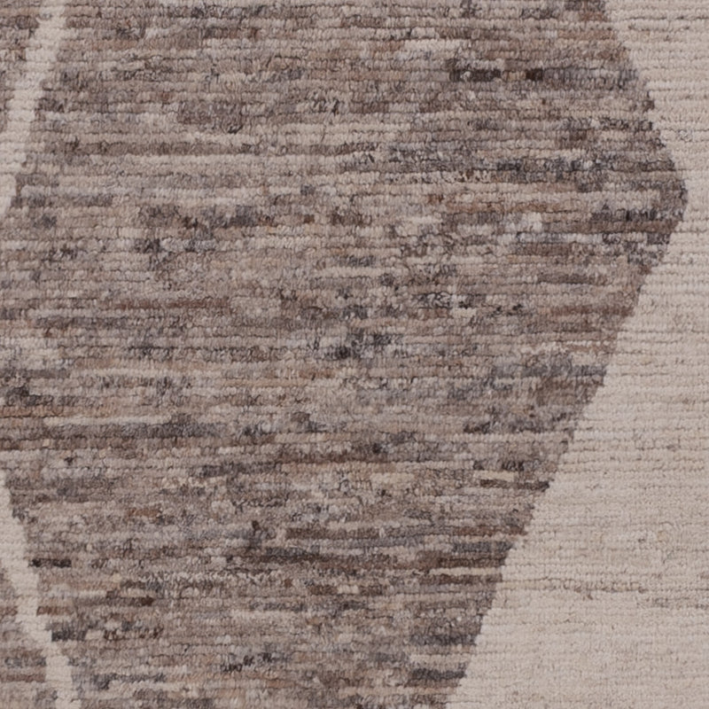 Berber Teppich 200x302cm - Wollteppich - dunkelgrau