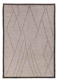 Berber Teppich 202x293cm - Wollteppich - hellgrau – product image