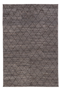 Berber Teppich 199x297cm - Wollteppich - dunkelgrau – product image