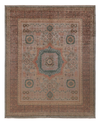 Ariana Teppich 251x313cm - Orientteppich - dunkelcamel