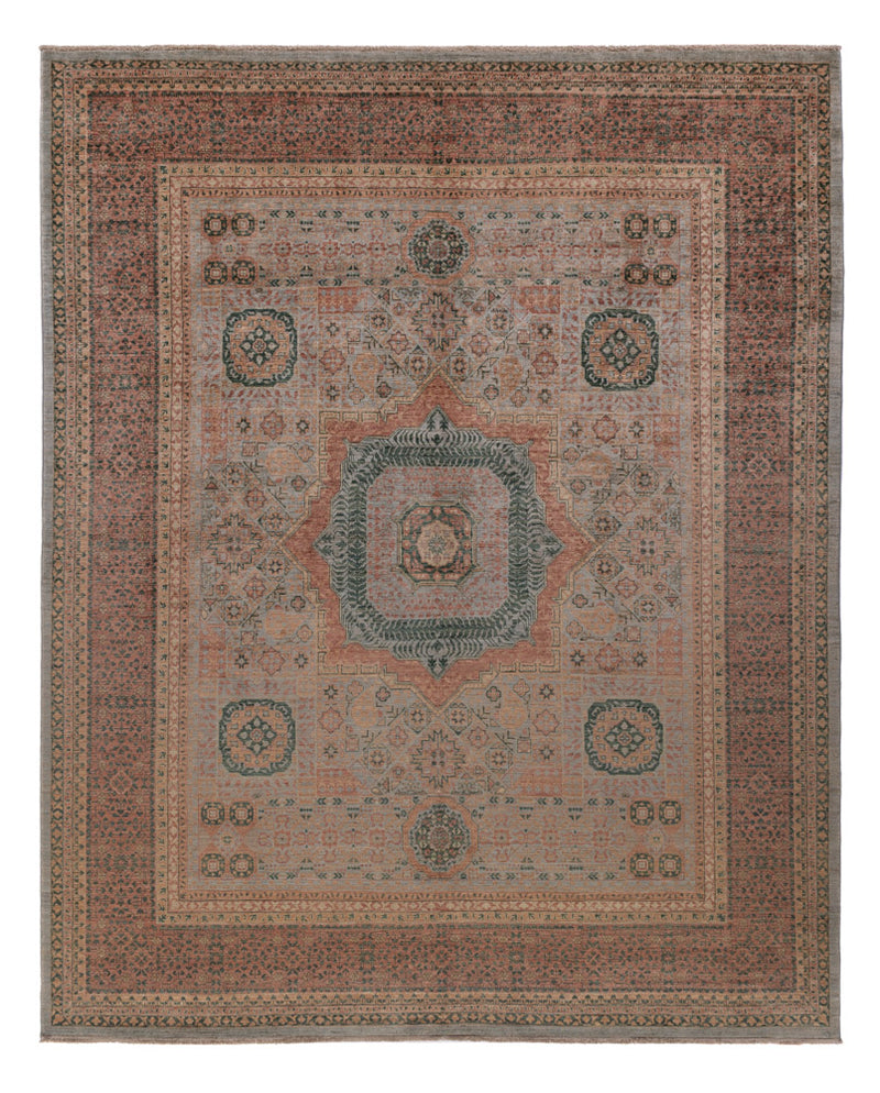 Ariana Teppich 251x313cm - Orientteppich - dunkelcamel