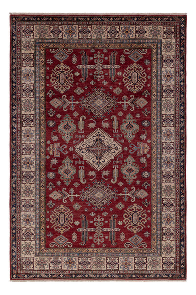 Kazak Teppich 202x300cm - Orientteppich - rot