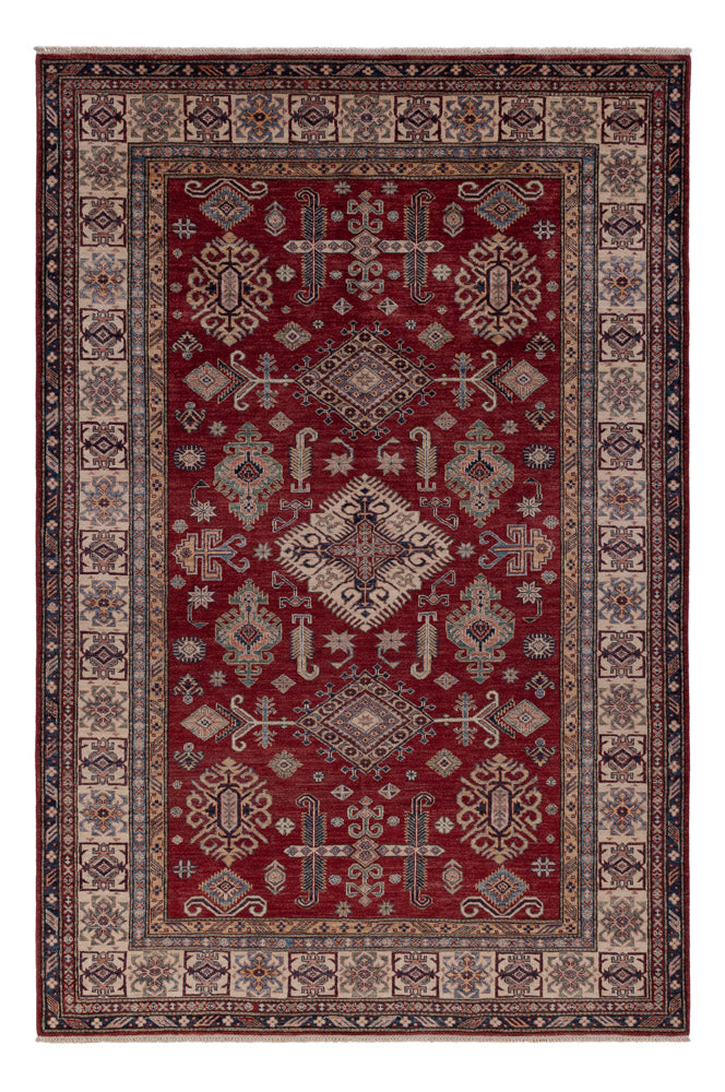 Kazak Teppich 202x300cm - Orientteppich - rot