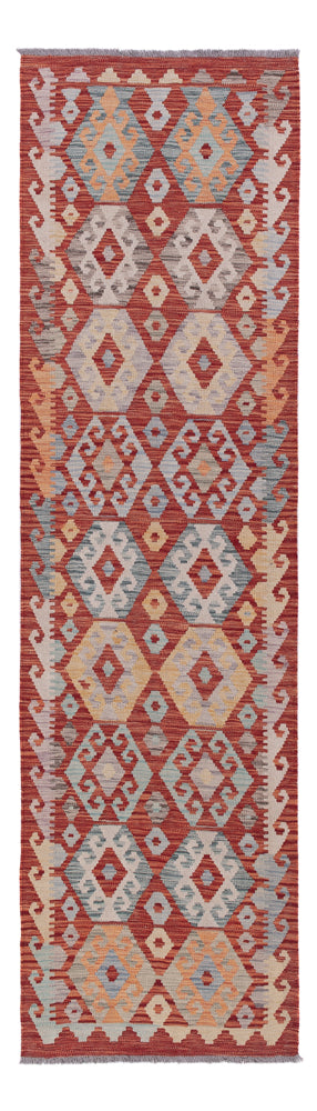 Kelim Maimene Teppich 80x290cm - mehrfarbig