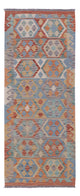 Kelim Maimene Teppich 79x199cm - mehrfarbig