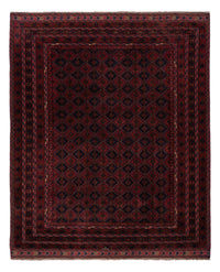 Kelim Afghan Teppich 162x198cm - dunkelrot – product image