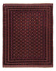 Kelim Afghan Teppich 150x191cm - dunkelrot