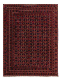 Kelim Afghan Teppich 148x190cm - dunkelrot – product image