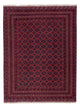 Kelim Afghan Teppich 152x205cm - dunkelrot