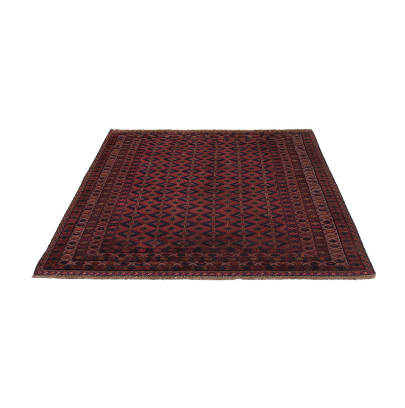Kelim Afghan Teppich 155x194cm - dunkelrot