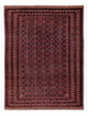 Kelim Afghan Teppich 148x194cm - dunkelrot