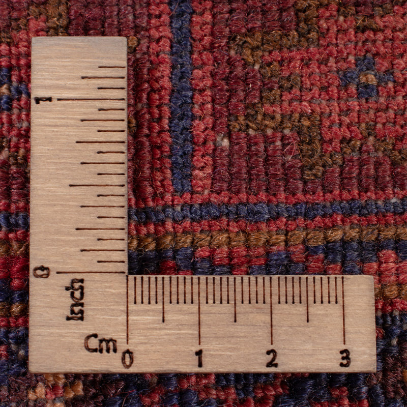 Kelim Afghan Teppich 155x205cm - dunkelrot