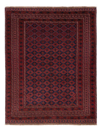 Kelim Afghan Teppich 156x200cm - dunkelrot – product image