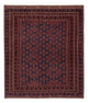 Kelim Afghan Teppich 157x183cm - dunkelrot