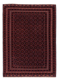 Kelim Afghan Teppich 153x204cm - dunkelrot – product image