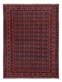 Kelim Afghan Teppich 152x203cm - dunkelrot – product image