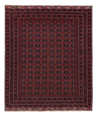 Kelim Afghan Teppich 158x193cm - dunkelrot – product image