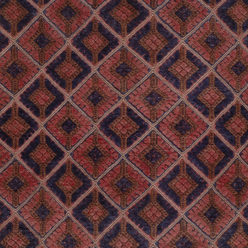 Kelim Afghan Teppich 159x193cm - dunkelrot