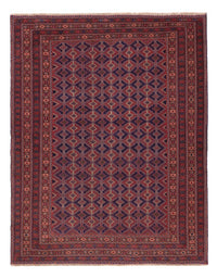 Kelim Afghan Teppich 149x193cm - dunkelrot – product image