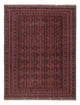 Kelim Afghan Teppich 148x196cm - dunkelrot