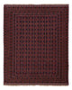 Kelim Afghan Teppich 155x193cm - dunkelrot