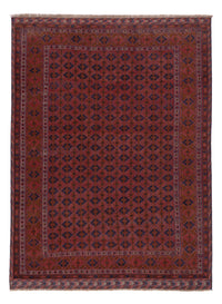 Kelim Afghan Teppich 144x196cm - dunkelrot – product image