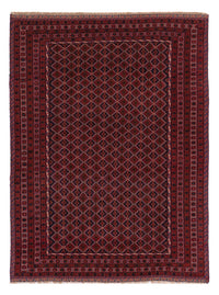 Kelim Afghan Teppich 141x181cm - dunkelrot – product image