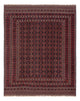 Kelim Afghan Teppich 164x197cm - dunkelrot