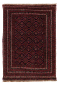 Kelim Afghan Teppich 139x195cm - dunkelrot – product image