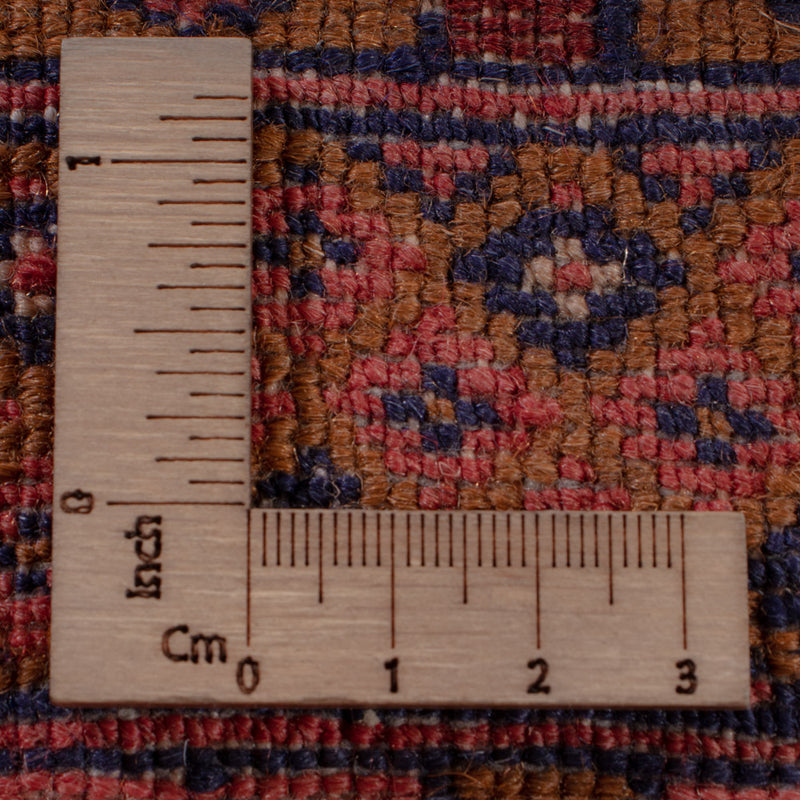 Kelim Afghan Teppich 161x197cm - dunkelrot