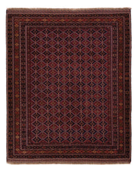 Kelim Afghan Teppich 159x196cm - dunkelrot – product image