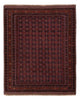 Kelim Afghan Teppich 159x196cm - dunkelrot