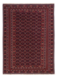 Kelim Afghan Teppich 151x209cm - dunkelrot – product image