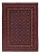 Kelim Afghan Teppich 141x186cm - dunkelrot