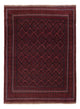 Kelim Afghan Teppich 146x197cm - dunkelrot