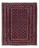 Kelim Afghan Teppich 156x197cm - dunkelrot