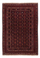 Kelim Afghan Teppich 146x197cm - dunkelrot