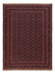 Kelim Afghan Teppich 146x193cm - dunkelrot