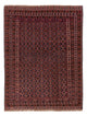 Kelim Afghan Teppich 150x192cm - dunkelrot